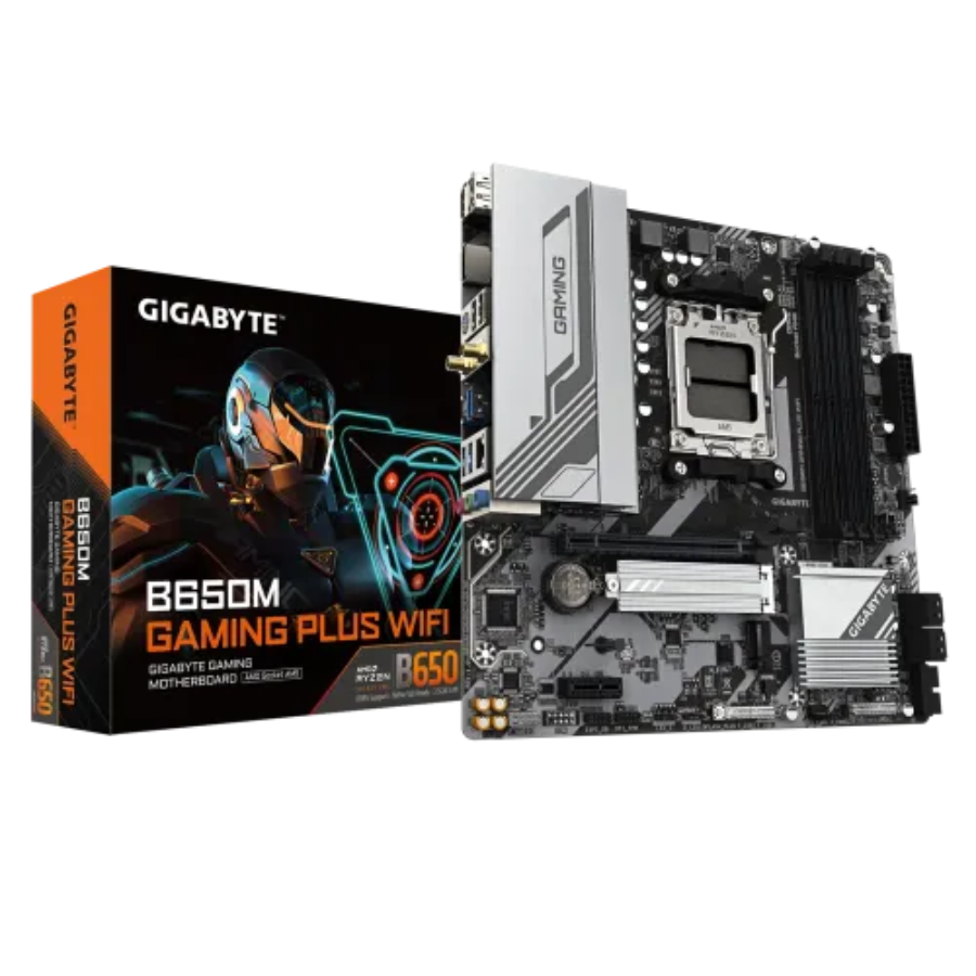 GIGABYTE B650M GAMING PLUS WIFI DDR5 AM5 SOCKET MOTHERBOARD