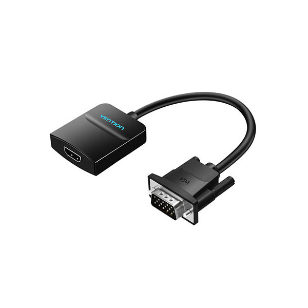 VENTION ACPBB HDMI TO VGA CONVERTER 0.15M BLACK