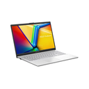 ASUS VIVOBOOK GO 15-L1504FA,NJ1473,COOL SILVER,AMD RYZEN 5-7520U-2.8 TO 4.30GHZ,4MB,RAM 16GB LPDDR5 ON BD,SSD 512GB,15.6''FHD,250NITS,84% SCREEN TO BODY,CHICLET K/B,NO FP,BT,WIFI,WC,FERR DOS-02YEAR(BATTERY+ADAPTER-01YEAR)
