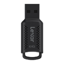 LEXAR DISK DRIVE 64GB V400 BLACK USB3.1