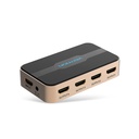 VENTION ACCG0 1 IN 4 OUT HDMI SPLITTER BLACK