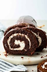 Swiss Roll Chocolatec Cake